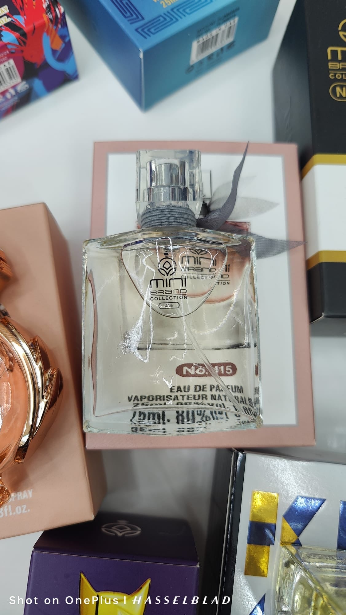 Pack mixto mini perfume de 25 ml, pack de 3 (3 x 25 ml) para hombre y mujer
