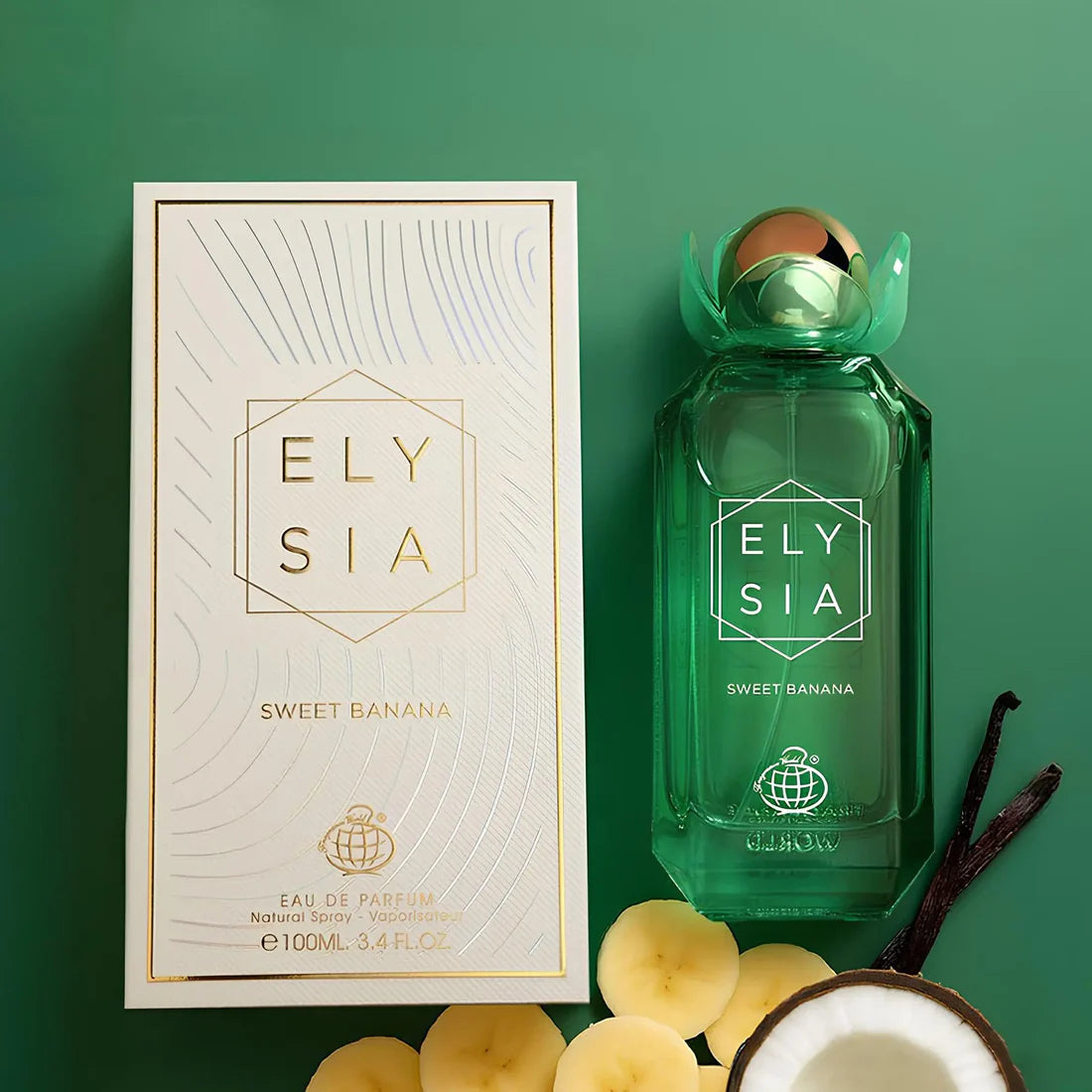 Fragrance World Elysia Sweet Banana – Eau De Parfum 100ml Spray