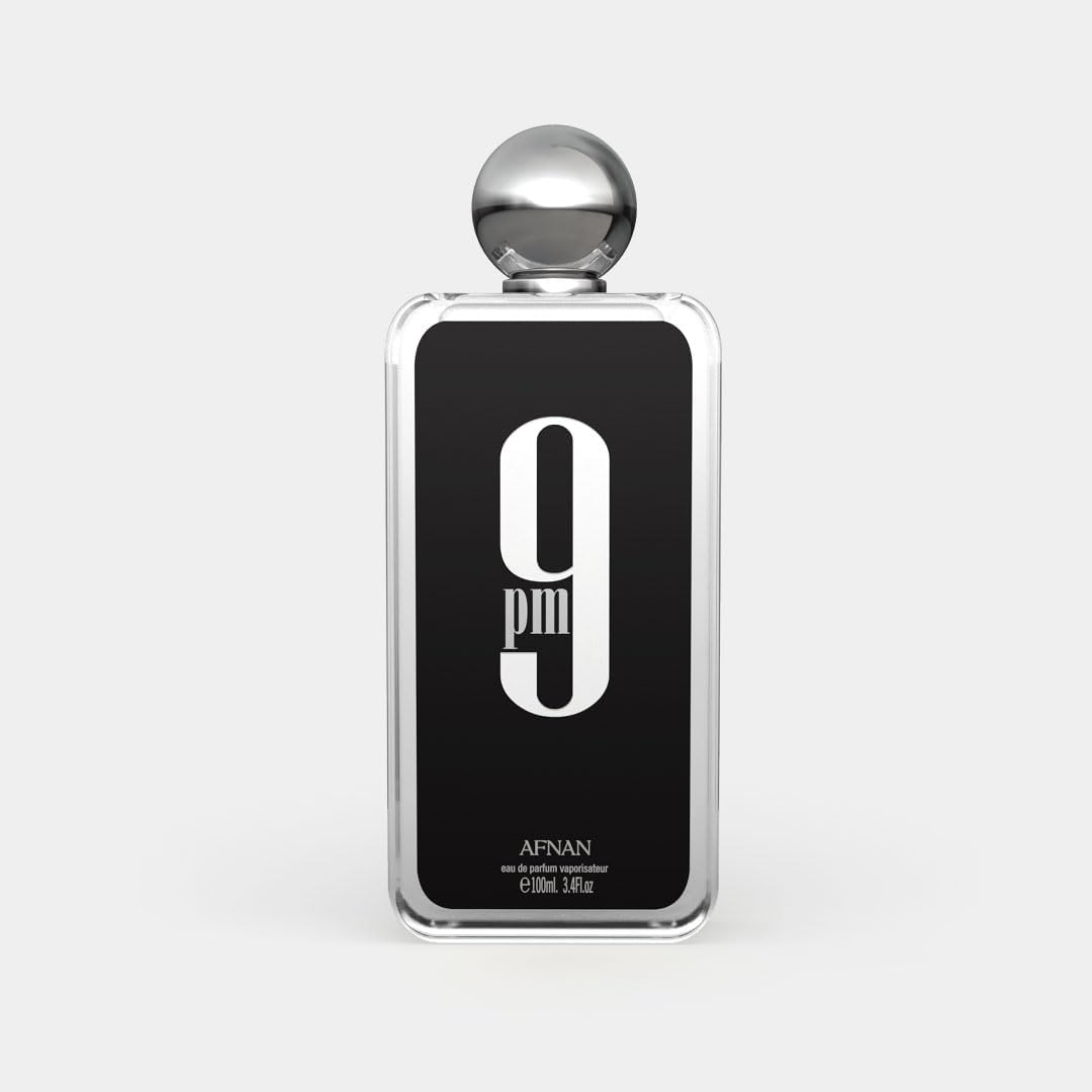 Luxury Arabic perfume Afnan 9 PM Eau de Parfum for Men - 100ml | Long-Lasting Wood