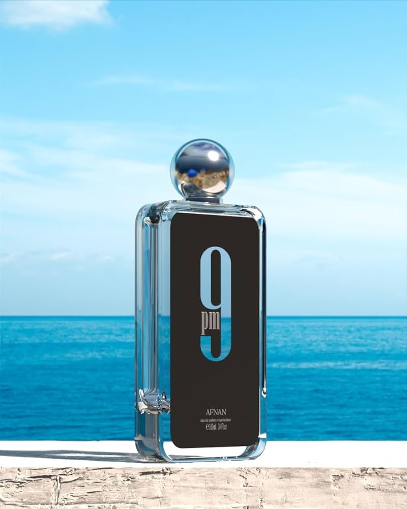 Luxury Arabic perfume Afnan 9 PM Eau de Parfum for Men - 100ml | Long-Lasting Wood