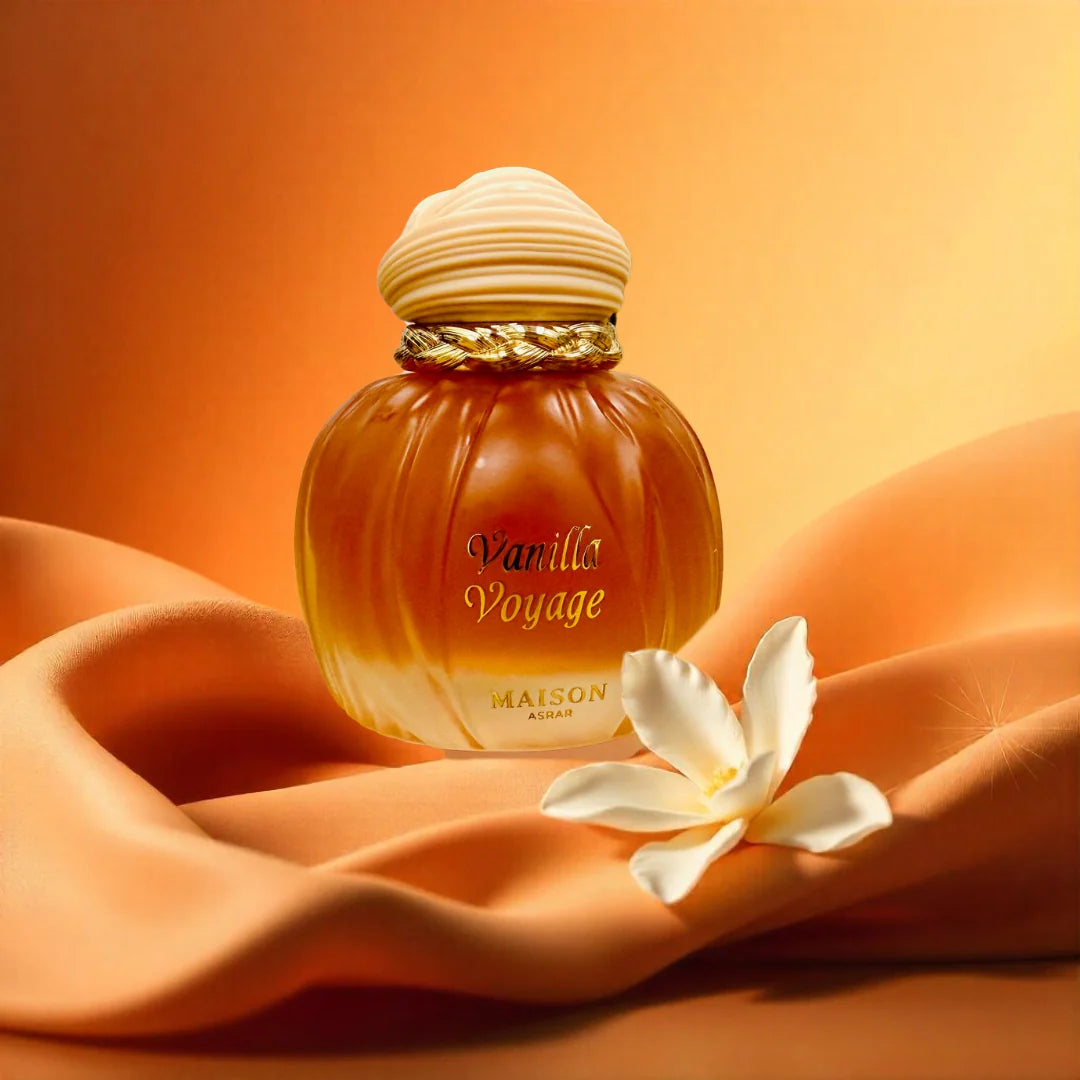 Vanilla Voyage by Maison Asrar – Eau De Parfum 100ML | Caramel, Tonka & Vanilla Perfume for Women
