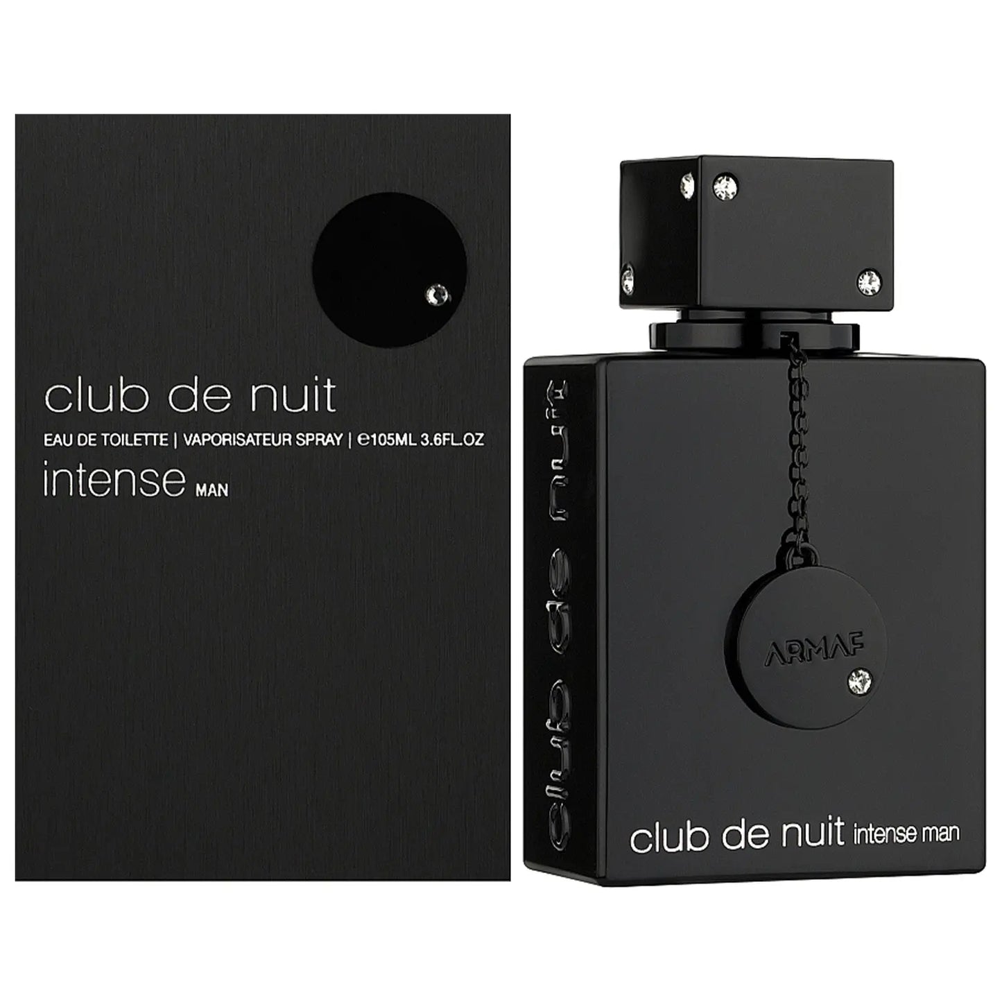 Club De Nuit Intense Man by Armaf – EDT 105ML | Smoky Citrus, Jasmine & Vanilla Scent