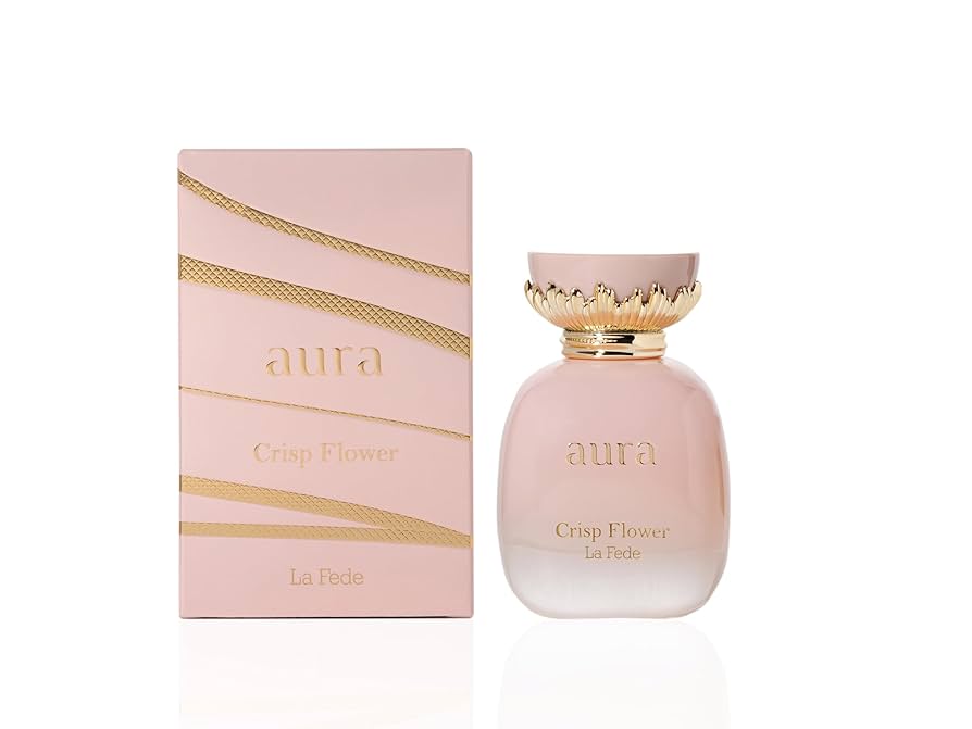 La Fede Aura Crisp Flower Eau de Parfum - Spray floral de 3.4 oz para mujer