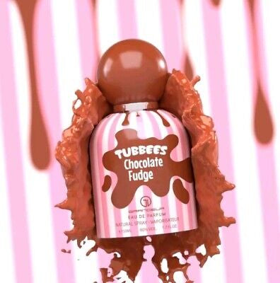 Perfume Tubbees Chocolate Fudge para niños (50 ml) | Fragancia de chocolate, sándalo y vainilla | Eau de Parfum Tubbees Chocolate Fudge, fabricado en Dubái