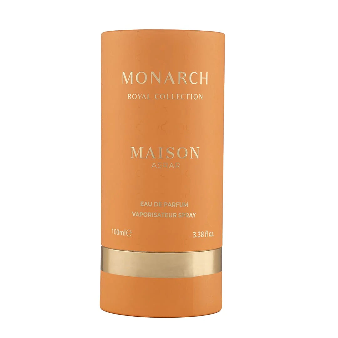 MONARCH Perfume – Woody Fruity Luxury Fragrance with Cardamom, Peach & Musk