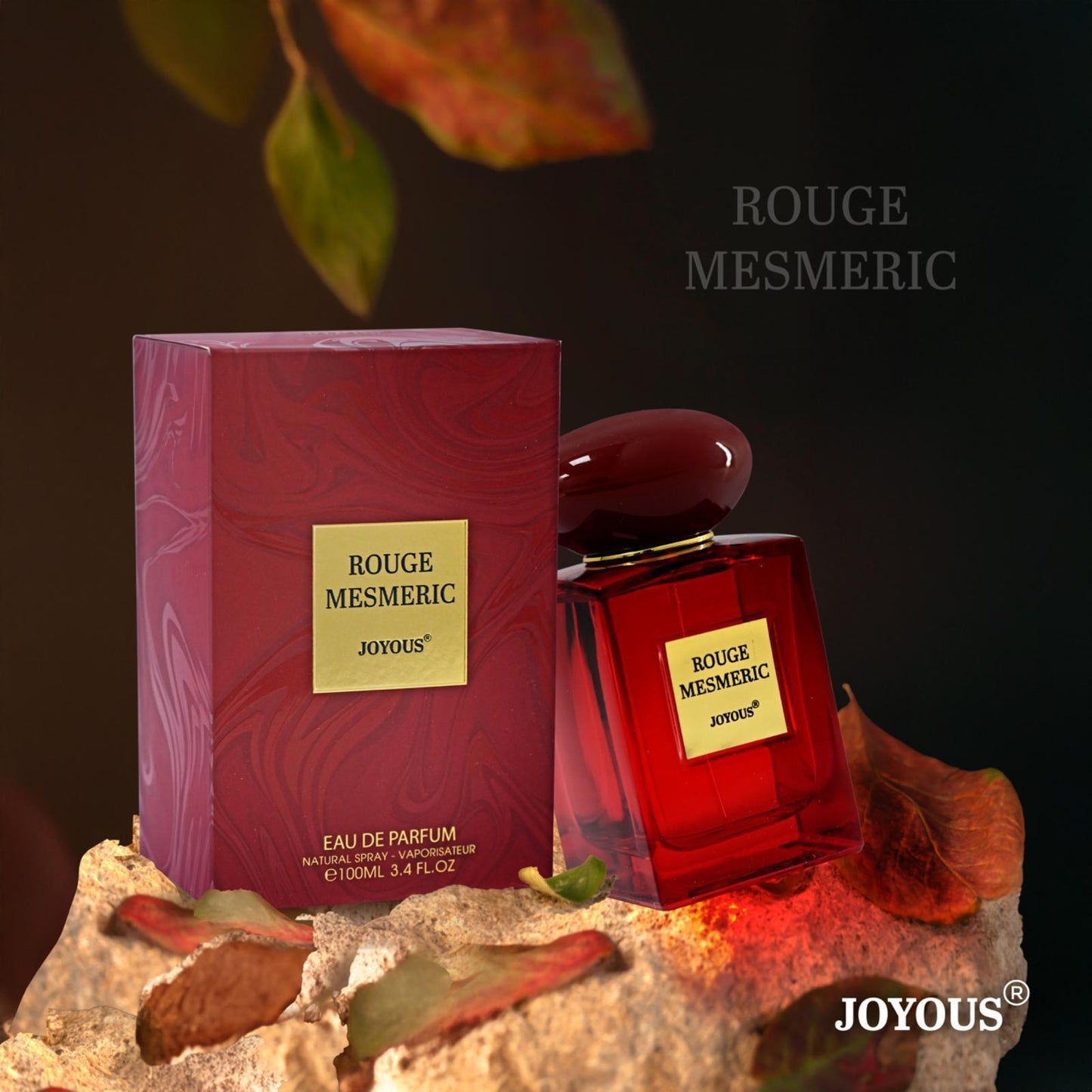 Rough Mesmeric by Joyous Eau de Parfum 100ml – Long-Lasting Men’s Fragrance | Bold, Woody & Spicy Perfume