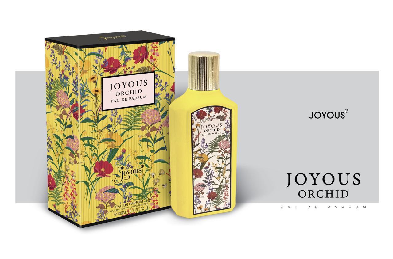 Joyous Orchid Eau de Parfum 100ml β Long-Lasting Floral Perfume for Women | Elegant, Sweet & Fresh Fragrance