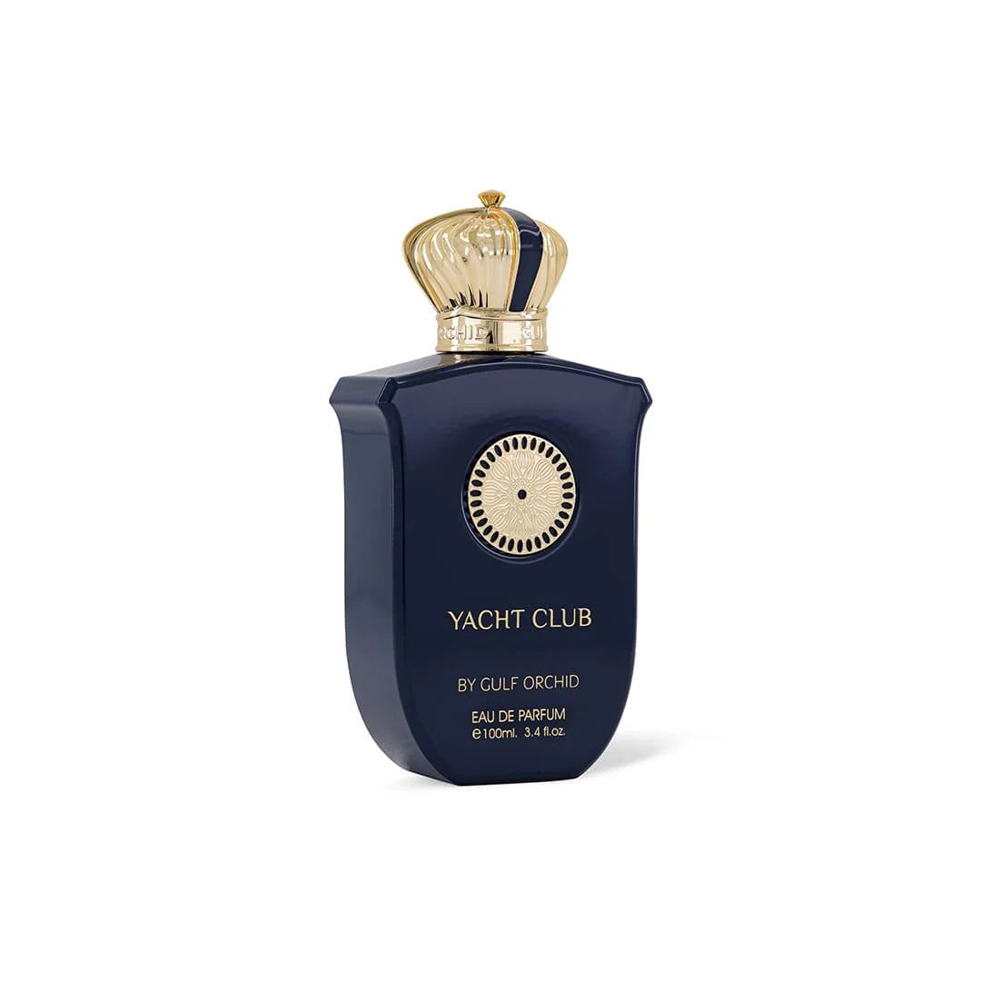 YACHT CLUB Perfume by Gulf Orchid – Oriental Luxury Fragrance with Bergamot, Incense & Leather