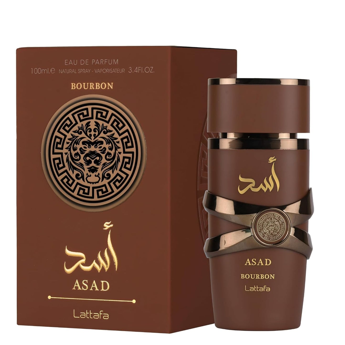 Lattafa Asad Bourbon 100ml Eau De Parfum Spray