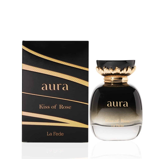 Aura Kiss of Rose Eau de Parfum – 100ml Feminine Floral Fragrance