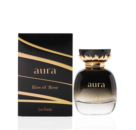 Aura Kiss of Rose Eau de Parfum – 100ml Feminine Floral Fragrance