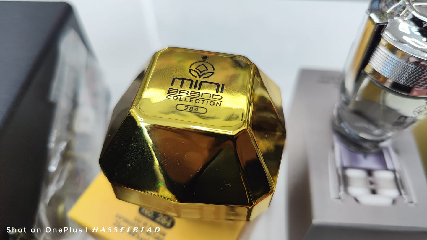Mix pack mini 25 ml perfume set 3 pack (3x25ml) for men and women