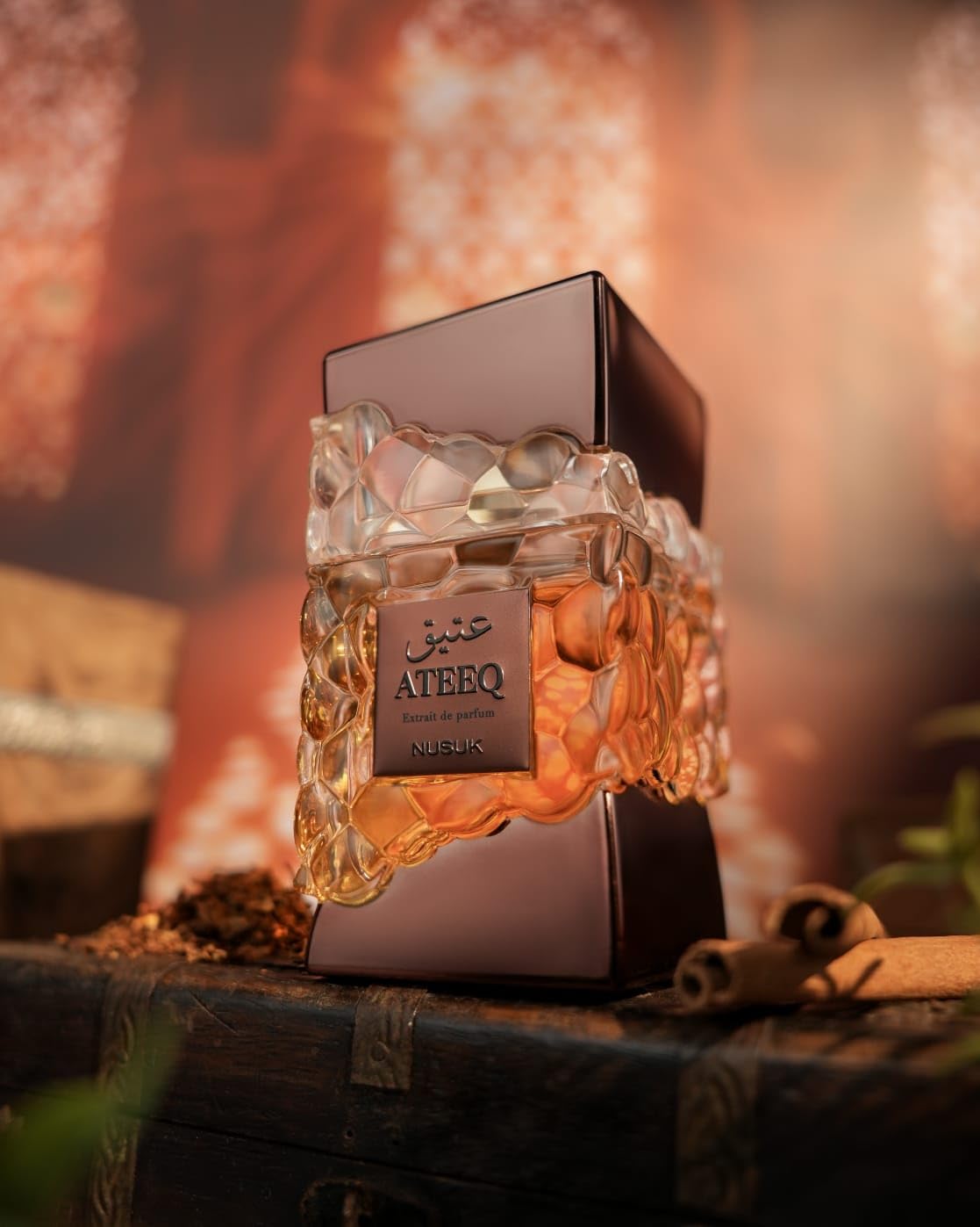 Nusuk Ateeq Extrait De Parfum 100ml – Bold Masculine Long Lasting Luxury Fragrance for Men