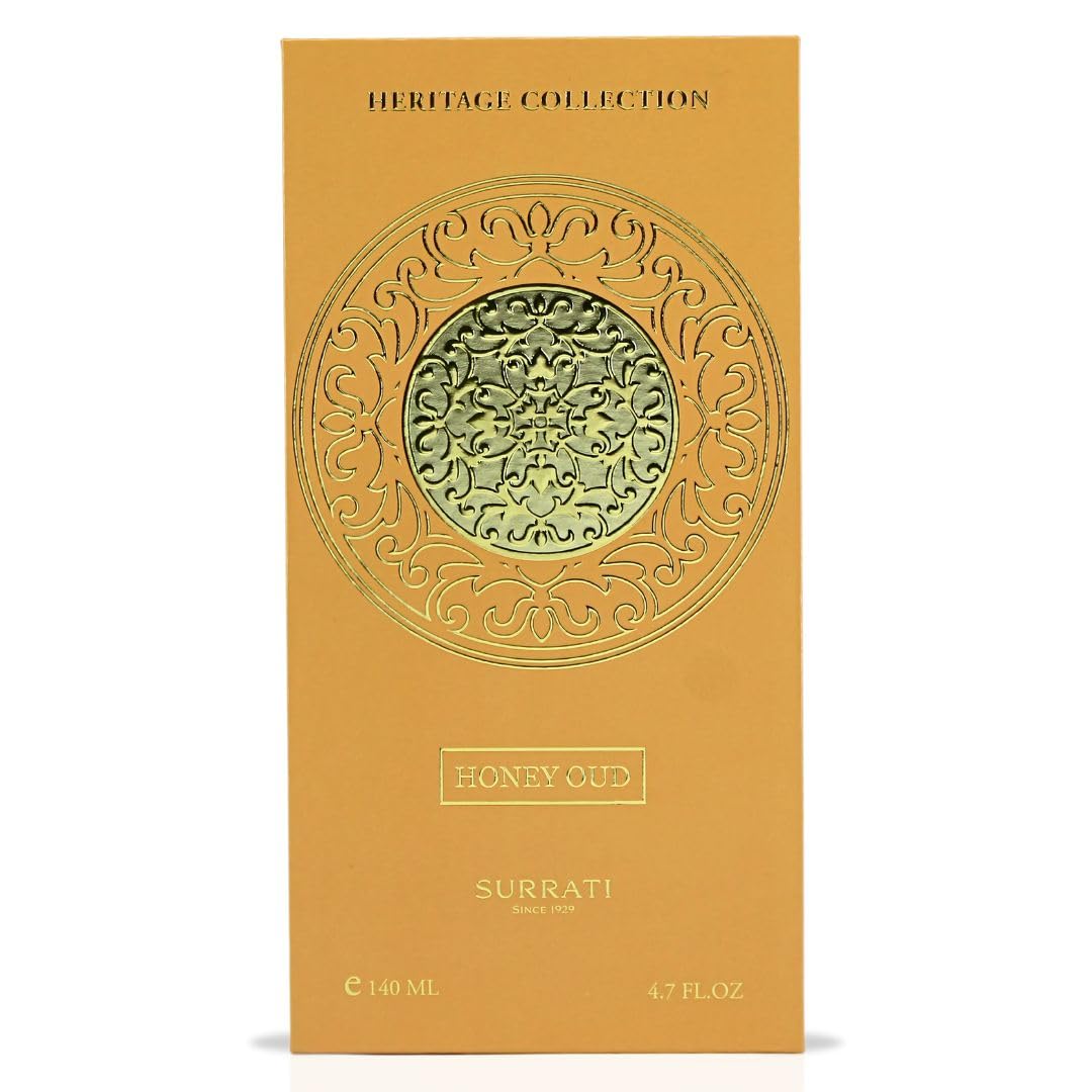 Honey Oud Eau de Parfum 140ml – Heritage Collection | Long-Lasting Arabian Perfume for Women