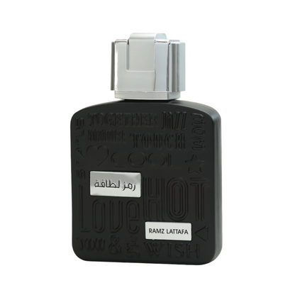 Ramz Lattafa Silver | 100ml Men's Eau de Parfum | Vanilla Amber | By Lattafa Perfume Luxury Aroma