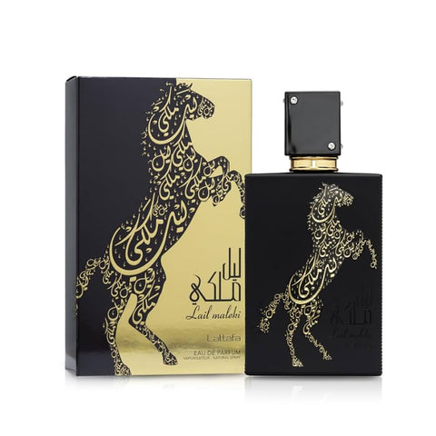 Lattafa Lail Maleki 100ML Eau De Parfum - Afrutado, Especiado, Cítricos, Jazmín, Miel, Jardín