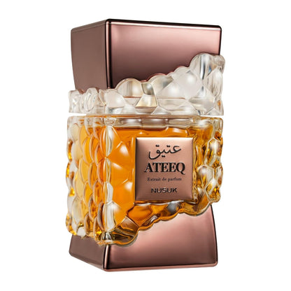 Nusuk Ateeq Extrait De Parfum 100ml – Bold Masculine Long Lasting Luxury Fragrance for Men