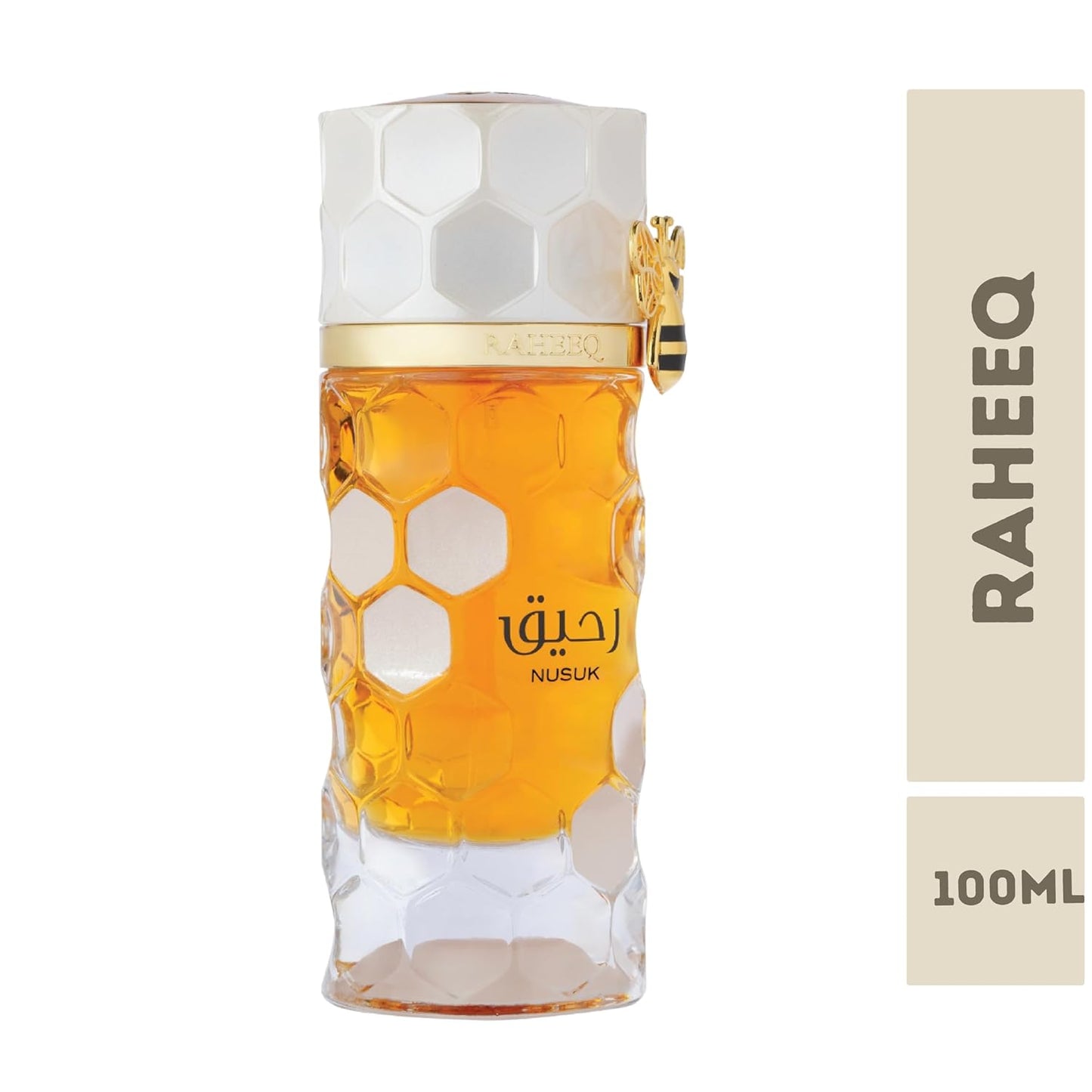Nusuk Raheeq Eau De Parfum for Women 100ml – Sweet Citrus, Gourmand & Vanilla Long Lasting Luxury Fragrance SprayNusuk Raheeq Eau De Parfum for Women 100ml – Sweet Citrus, Gourmand & Vanilla Long Lasting Luxury Fragrance Spray