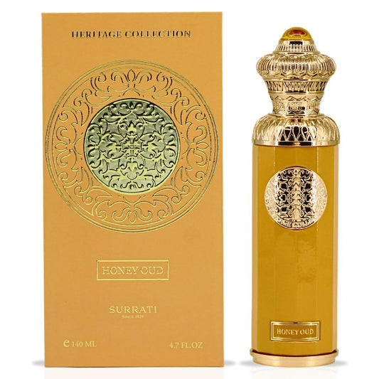 Honey Oud Eau de Parfum 140ml – Heritage Collection | Long-Lasting Arabian Perfume for Women