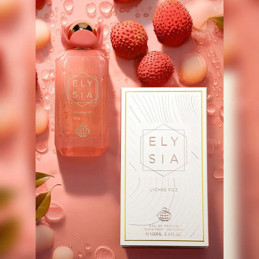 Elysia Lychee Fizz – Eau De Parfum 100ML | Lychee, Caramel & Rose Scent