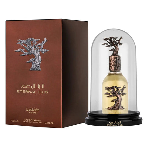 Eternal Oud Eau de Parfum – Lujosa fragancia árabe unisex (100 ml)