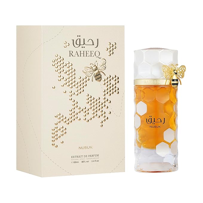 Nusuk Raheeq Eau De Parfum for Women 100ml – Sweet Citrus, Gourmand & Vanilla Long Lasting Luxury Fragrance SprayNusuk Raheeq Eau De Parfum for Women 100ml – Sweet Citrus, Gourmand & Vanilla Long Lasting Luxury Fragrance Spray