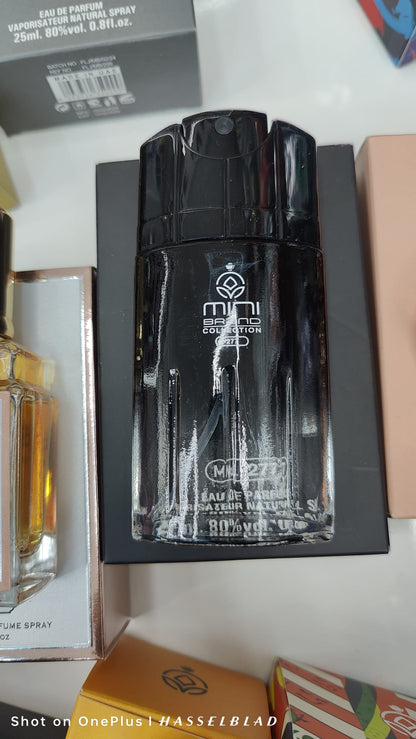 Mix pack mini 25 ml perfume set 3 pack (3x25ml) for men and women