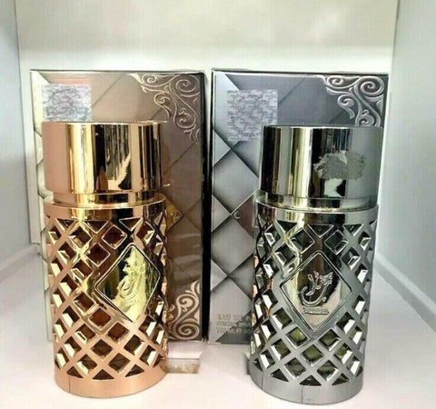 2 Jazzab (PLATA Y ORO) 100 ml de Ard Al Zaafaran Perfume árabe