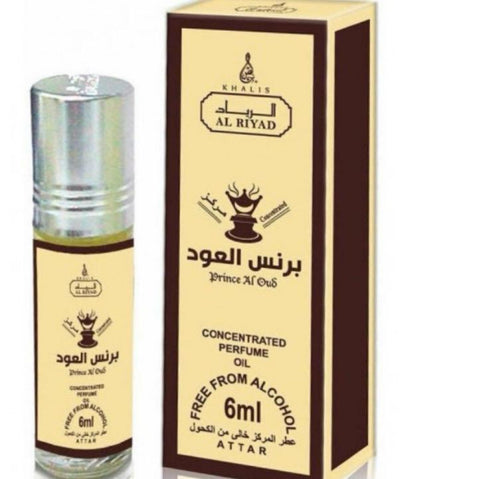 Perfume Prince Al oud en roll-on de 6 ml