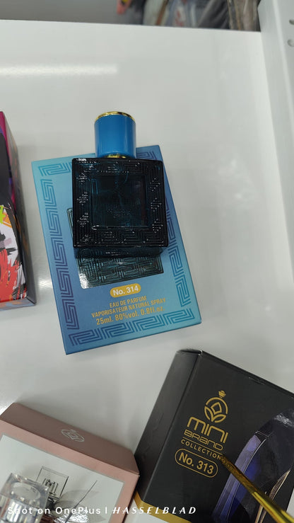Mix pack mini 25 ml perfume set 3 pack (3x25ml) for men and women