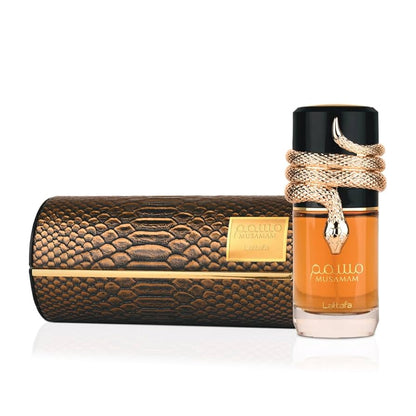 Lattafa Musamam 100ml EDP Unisex Fragrance with Italian Mandarin Orange, Lavender, and Saffron