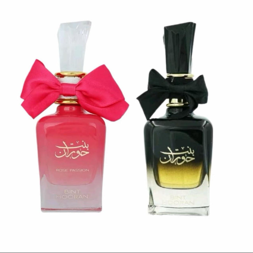 2 Bint Hooran Rose Passion 100ml / black EDP Eau De Parfum, Ladies Arabian Fragrance Perfume