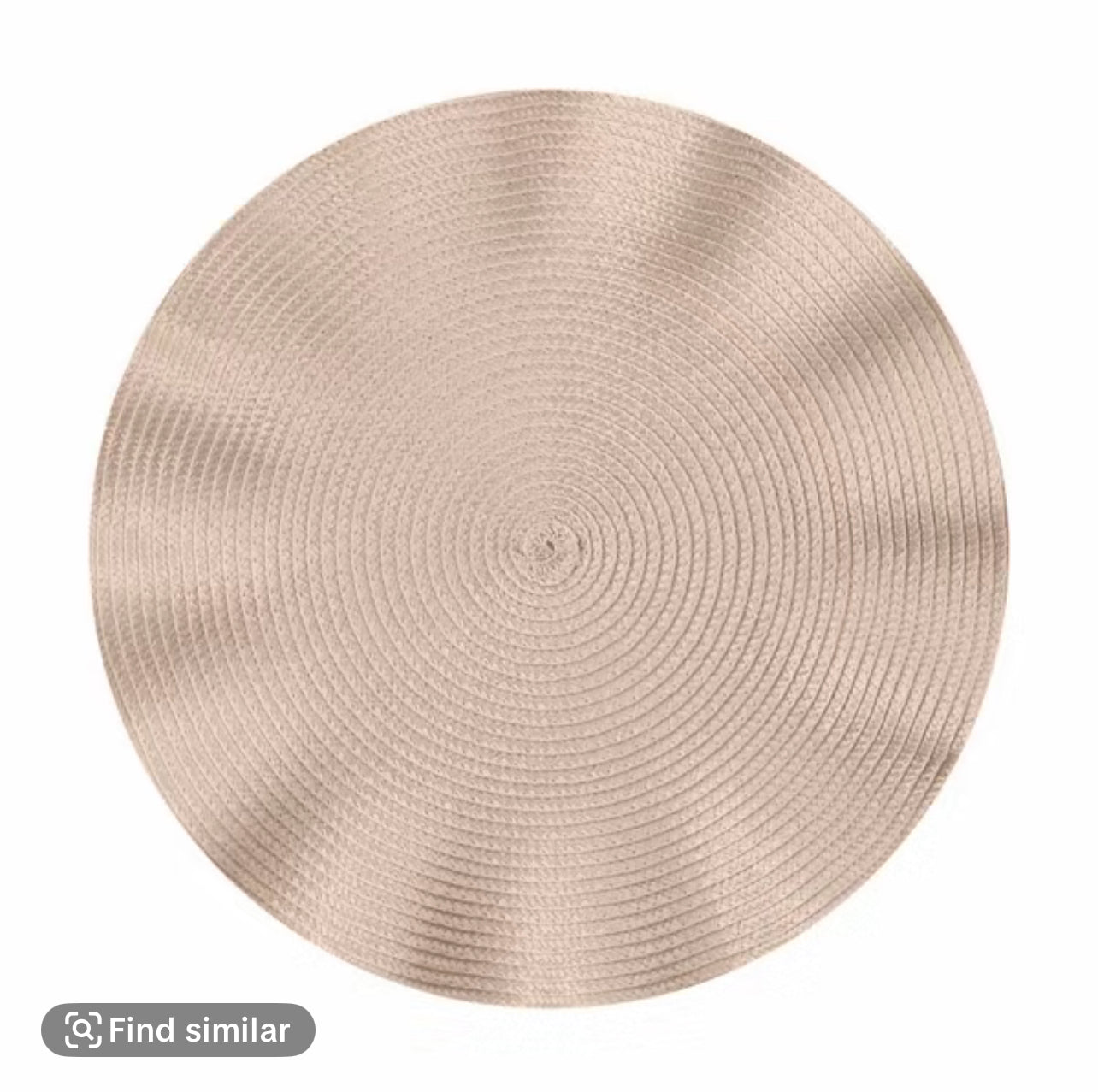 Stylish Dubai Placemats with Fluted Edge and Wavy Style - 38cm