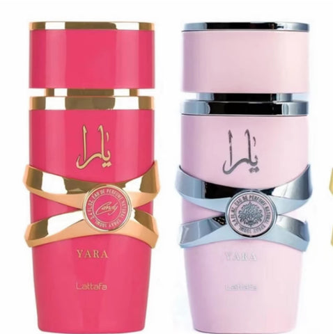 Set combinado Lattafa Yara Candy y Yara Pink: perfecto para los amantes de las fragancias dulces
