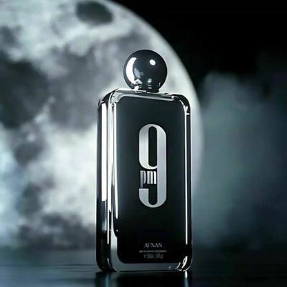 Luxury Arabic perfume Afnan 9 PM Eau de Parfum for Men - 100ml | Long-Lasting Wood