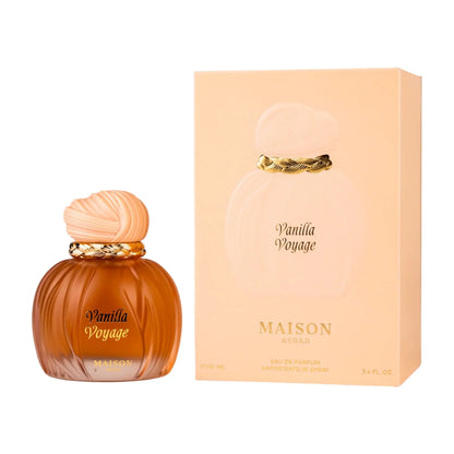 Vanilla Voyage by Maison Asrar – Eau De Parfum 100ML | Caramel, Tonka & Vanilla Perfume for Women