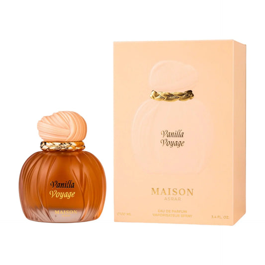 Vanilla Voyage by Maison Asrar – Eau De Parfum 100ML | Caramel, Tonka & Vanilla Perfume for Women