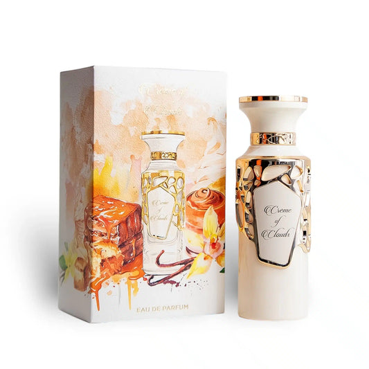 Creme of Clouds by Fragrance World - Eau De Parfum 100ML | Sweet Coconut Vanilla Perfume