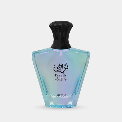 Afnan Turathi Electric Eau De Parfum – Radiant Citrus, Vanilla & Musk | 90ML
