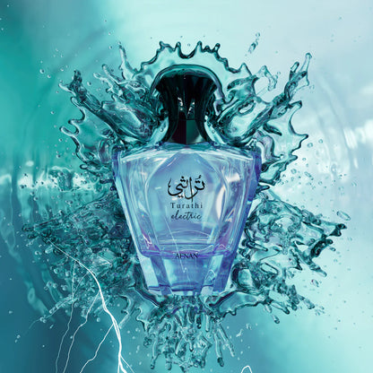 Afnan Turathi Electric Eau De Parfum – Radiant Citrus, Vanilla & Musk | 90ML