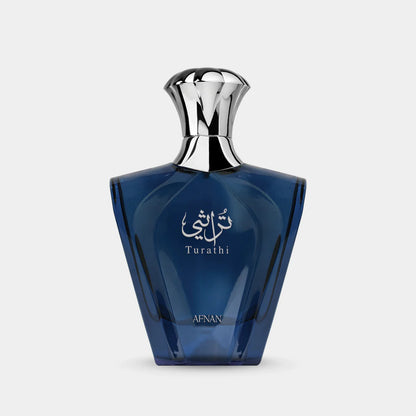 Afnan Turathi Blue Eau De Parfum 90ML – Fresh, Woody & Spicy Luxury Fragrance