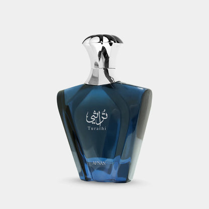 Afnan Turathi Blue Eau De Parfum 90ML – Fresh, Woody & Spicy Luxury Fragrance