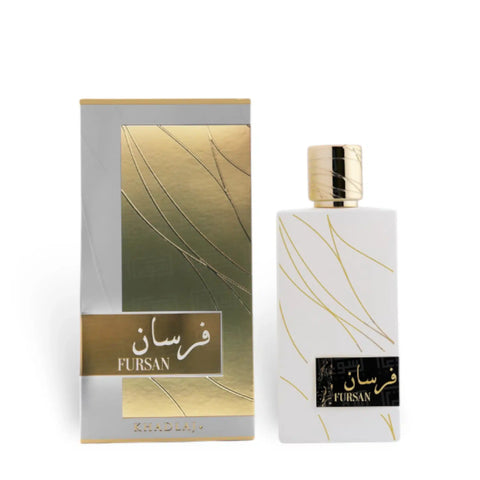 Fursan White by Khadlaj – Eau De Parfum 100ML | Powdery Vanilla, Coconut & Musk Scent