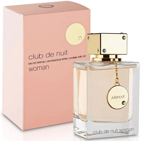 ARMAF Club De Nuit for Women – Eau De Parfum 105ML | Peach, Rose & Vanilla Scent