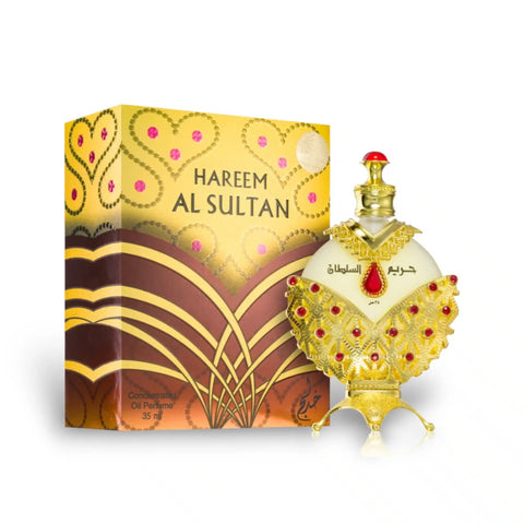 Aceite de perfume Hareem Al Sultan Gold 35 ml EDP – Fragancia árabe unisex