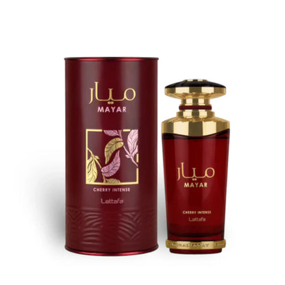 Mayar Cherry Intense 100mls Eau de Parfum fresa mermelada de cereza cacao vainilla ámbar pachulí fragancia perfume unisex
