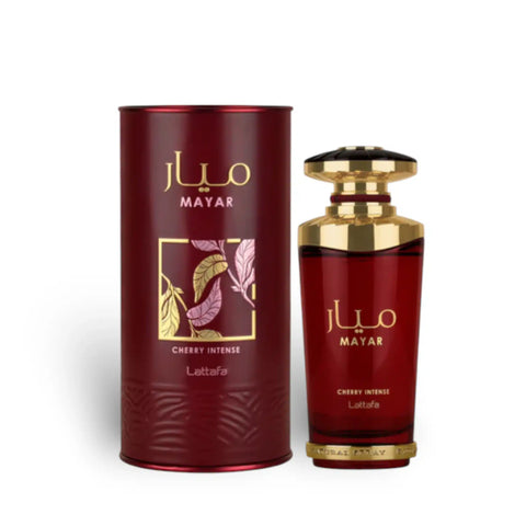 Mayar Cherry Intense 100mls Eau de Parfum fresa mermelada de cereza cacao vainilla ámbar pachulí fragancia perfume unisex
