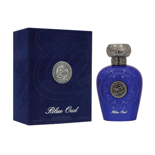 Opulent Blue Oud Perfume 100ml - Fruity Fresh Spicy Oud Scent for Men Women Unisex