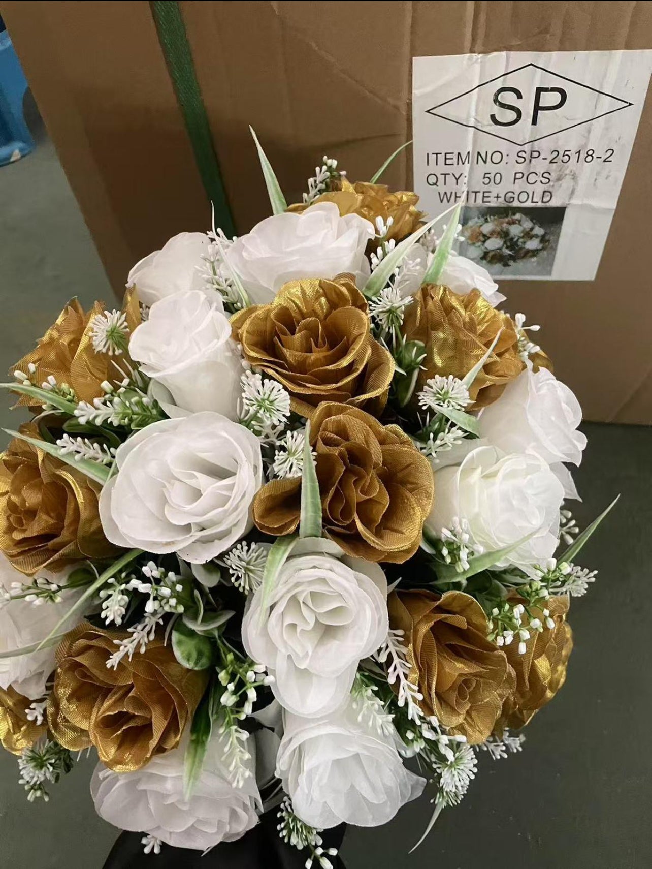 Bunch Of 24 Decoration Flowers