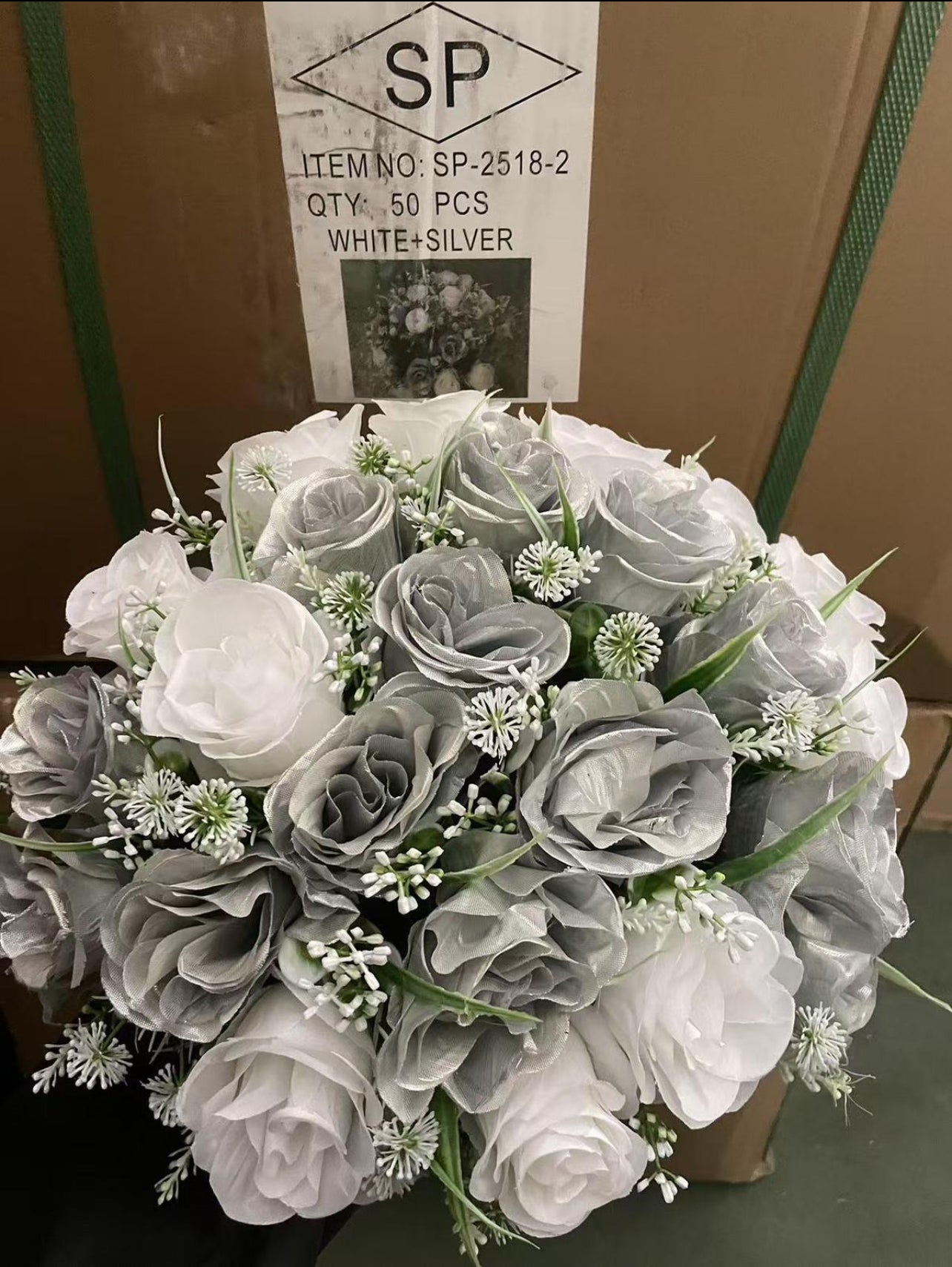 Bunch Of 24 Decoration Flowers